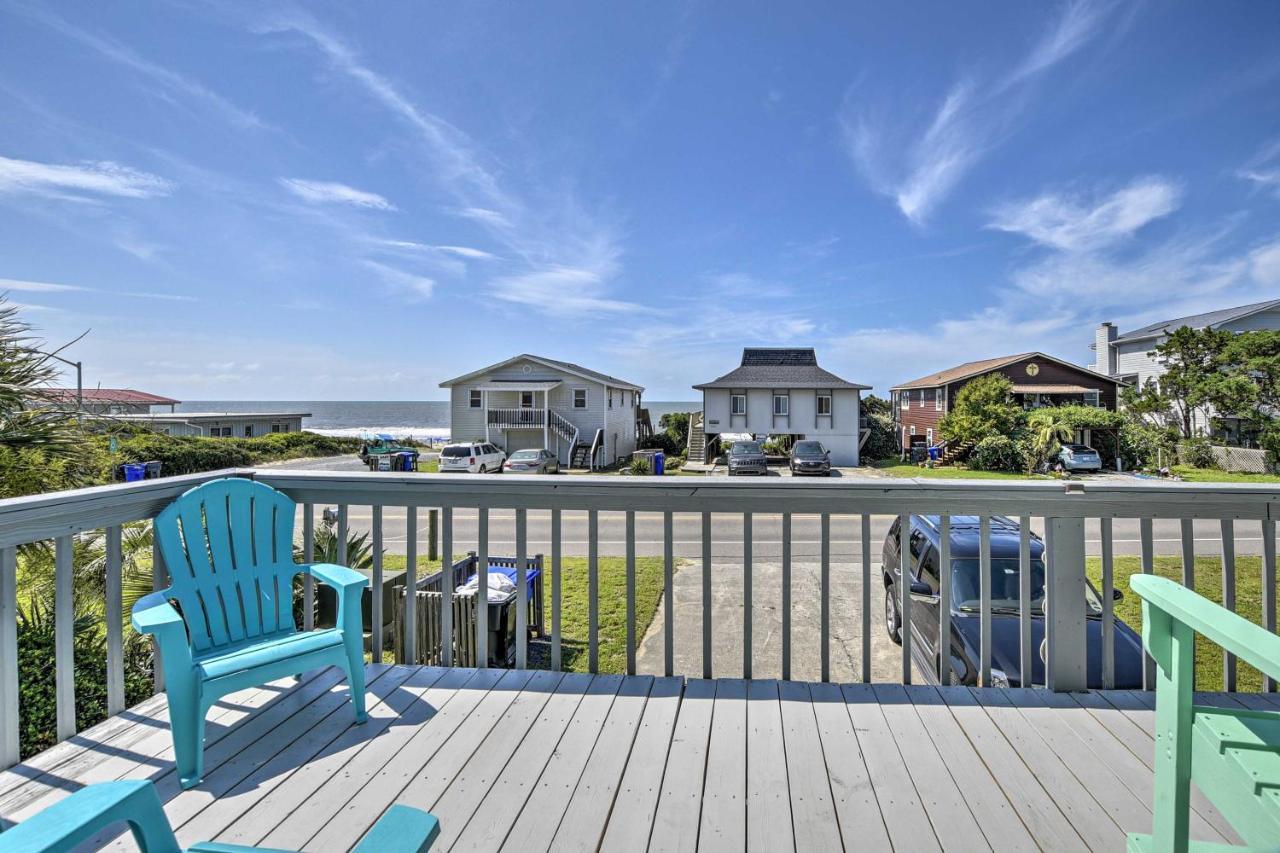 Oak Island Beach Abode With Deck Walk To Shore! 外观 照片